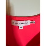 Good American New!  Bodysuit Square Neck Sleeveless Coral Top Womens Size 5XL, 8‎ Photo 4