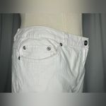 Ruby Rd White Embellished Hem Straight Leg Pants Size 14 (1117) Photo 5