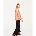 ZARA ✨ FRILLED TOP WITH CUT-OUT SHOULDERS✨ Photo 3