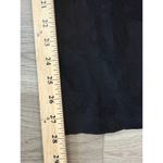 Kate Hill  100% Leather Straight Leg High Rise Casual Goth Y2K 6 Petite Black Photo 3