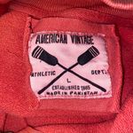 American Vintage Pink Las Vegas Half Zip Sweatshirt Photo 4