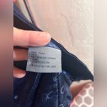 Suede Navy Blue 100% Leather Jacket M silver Asymmetrical Zipper moto classic Size M Photo 14