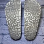 Birkenstock Arizona Soft Footbed Women Metallic Rose Gold Leather Sandal Size ? Photo 10