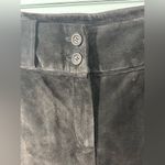 Etcetera  💯 Suede Straight Leg Pants size 6. Business Career Chocolate Espresso Photo 2