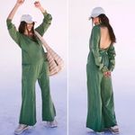 Free People  Green Jumpsuit Photo 1