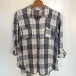 Altar'd State Plaid Flowy Top Fall Lightweight Photo 7