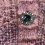 Who What Wear Women's Purple Sweater Photo 3