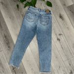 American Eagle mom jean raw hem light wash 4 Photo 1