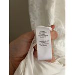 Kay Unger Maurena White Floral Lace Floral High Neck Gown Size 14 Photo 7