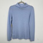 Telluride Clothing Co. Baby Blue Lavendar Mockneck 100% Cashmere‎ Sweater NWT Photo 1