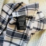 Sanctuary Light Gray Plaid Lined Wool Blend Knit Sweater Photo 10