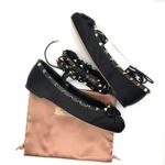 Valentino Garavani Black Rockstud Ballerina Flat Nero 38.5 Photo 5