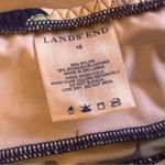 Lands' End  Tropical Print Swim Skirt End swim skirt, featuring a navy blue Photo 7