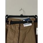 Old Navy Taylor High Waisted Pleated Shorts Size Medium New And Black Thin Belt Photo 4