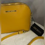 Steve Madden Women’s Handbag B Maggie Mustard Yellow Dome Crossbody NWT Photo 4