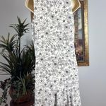 J.Jill Floral Dress Size XS Layered Hem Boho Artsy Minimalist Vacation Style Photo 3