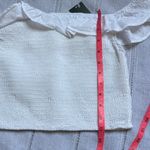 Wild Fable  NWT Off-Shoulder White Crop Top Photo 11