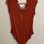 Free People NWT Womens About The Back Bodysuit Jumpsuit Photo 2