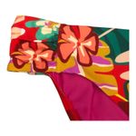 Antonio Melani  NWT Classic Hipster Silhouette Red Floral Print Bikini Bottom XL Photo 2
