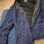 Chico's  size 3 blazer jacket lace Photo 1