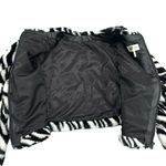 Revolve NWOT Lita by Ciara faux fur zebra coat Photo 9