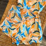 Lulu's Multicolor Strapless Romper Orange Photo 4