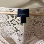 Daytrip  Cream Lace Tie-Front Blouse Photo 2