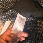 Rafaella Windowpane Career Pants Stretch Straight Leg Black White Size 14 Photo 2