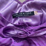 Marc New York  Purple Striped Midi Dress Photo 1