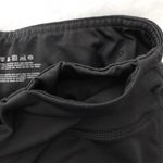 Reebok Textured Inset Stripe Capri Leggings Cropped Legging Black Photo 9