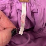 Free People  Desert Days Mini Pleated Dress Dramatic Orchid Cotton Large NWT Photo 11