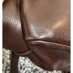 Libaire Pebbled Brown Leather Small Backpack Purse Bag 90's USA Classic Vintage‎ Photo 7