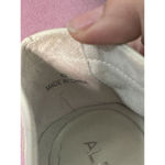 ALDO  shoes women‎ Cream Size 10 loafers Tassels , S-268 Photo 8