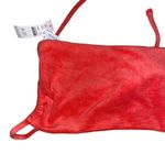 J.Crew NWT Coral Terry Cloth Bandeau Tie Back Bikini Swim Bathing Suit Top 3X Photo 3
