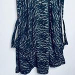 Kensie Black Lace Print Slouch Pocket Tunic Dress Size Medium Photo 4