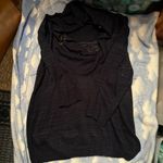 Navy sparkly cowl sweater 3/4 sleeve new Size 1X Photo 0