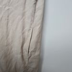 Eileen Fisher Womens Tan Collared Lyocell Linen Longline Vest Size L Minimalist Photo 4