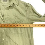 Grayson Womens Long Sleeve Woven Drop Waist Shirt Dress Light Green Size 2 Photo 10