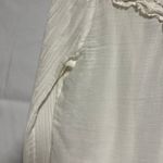 Promod White Gauzy Open Front Cardigan Size Small Photo 8