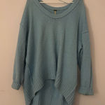 Free People  blue sweater top Photo 0