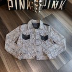 Juicy Couture White and Black Animal Print Jacket Photo 0