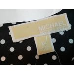 Michael Kors Michael  polka dot sleeveless casual dress top blouse size XL Photo 6