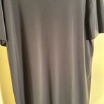 Norma Kamali  Kulture Short Sleeve Gray Shift Dress - Medium Photo 2