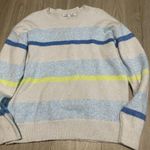 Elizabeth and James  Men's Crewneck Sweater - Blue, Yellow, Gray Photo 0