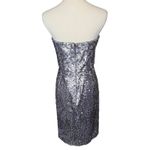 BCBGMAXAZRIA Sequin Strapless Dress Photo 2