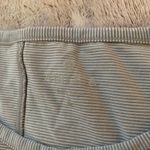 Athleta Women Small Chanti Top Gray Striped Long Sleeve Athletic Tee Performance Photo 3