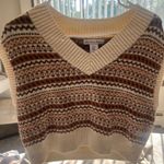 London Kaye Sweater vest Tan Size M Photo 0