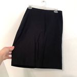 J.Crew NEW NWT Solid Pencil Skirt Black Linen Cotton Knee Length or Midi Work 2 Photo 8