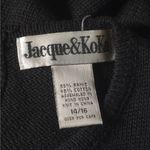 Jacque & Koko Vintage Embellished Perfume Bottle Sweater 14/16 Black Photo 7