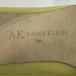 Anne Klein Vintage AK Lime Green Leather Pumps Photo 7